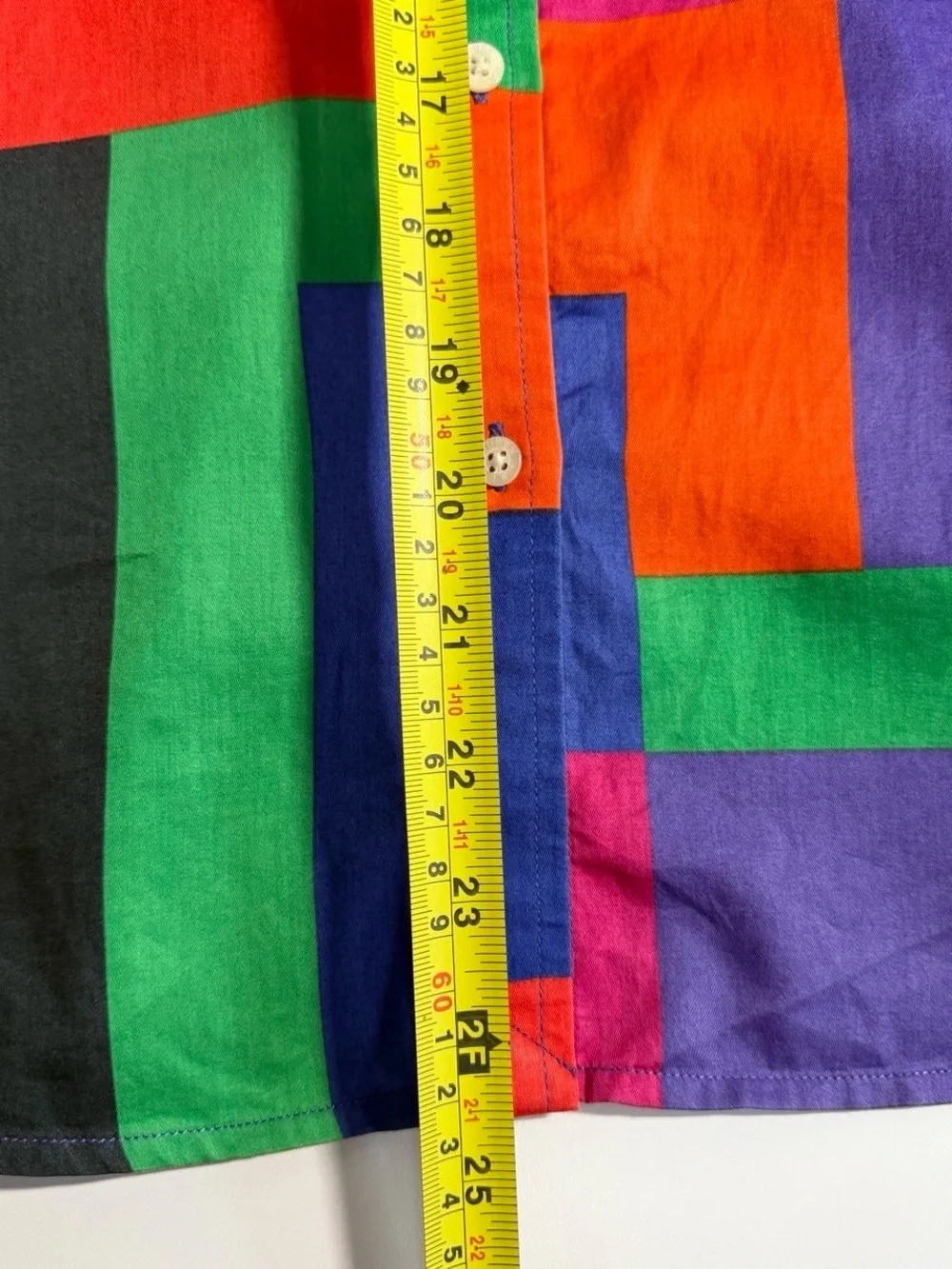 Ralph Lauren Multicolor Geometric Button-Down Shirt - Picture 6 of 9